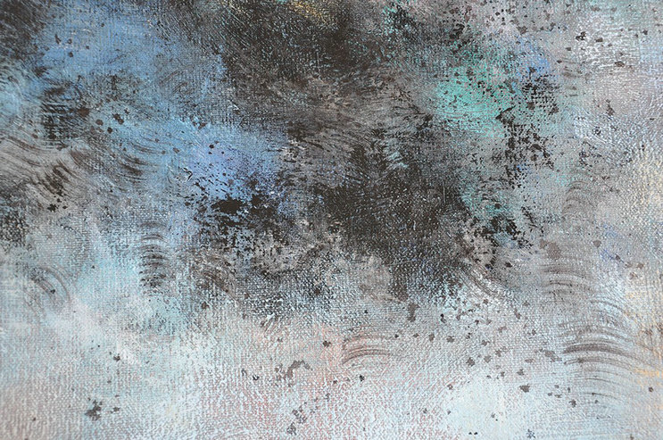Original Abstract Painting Extra Large Canvas Art,Oversized Abstract Landscape Painting,Canvas Paintings For Sale,Gray,Blue,Black.etc